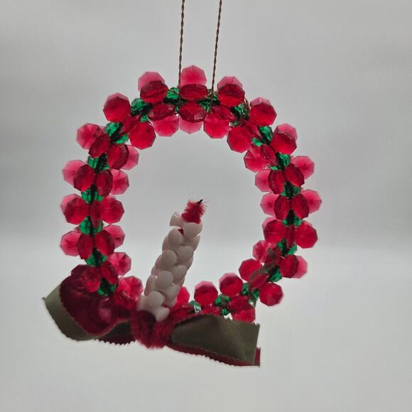 LOT 5 Vintage 60s Christmas Kitschy Quirky Cloth Saint Nicolas Goldfish Donkey - Picture 7 of 9